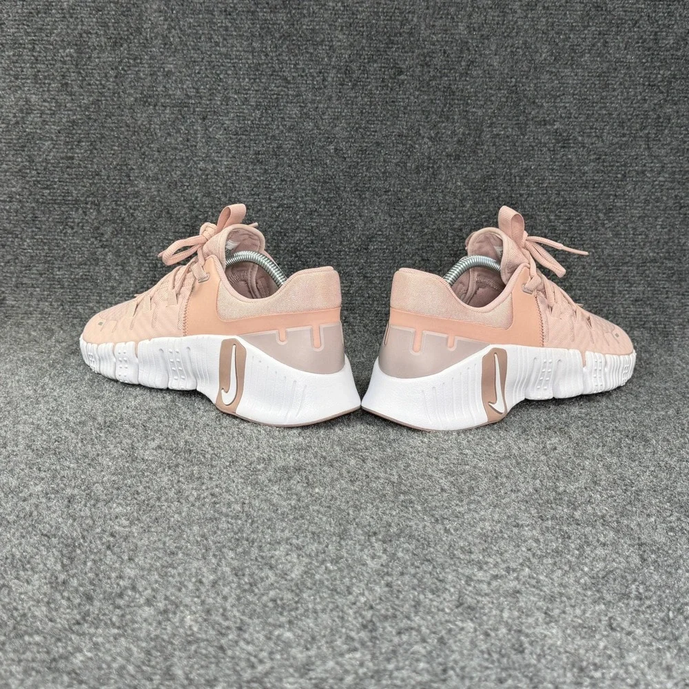 Nike Free Metcon 5 Training Shoes Women's 10 Pink‎ White Athletic Run Running